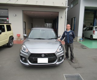 スイフトスポーツご納車